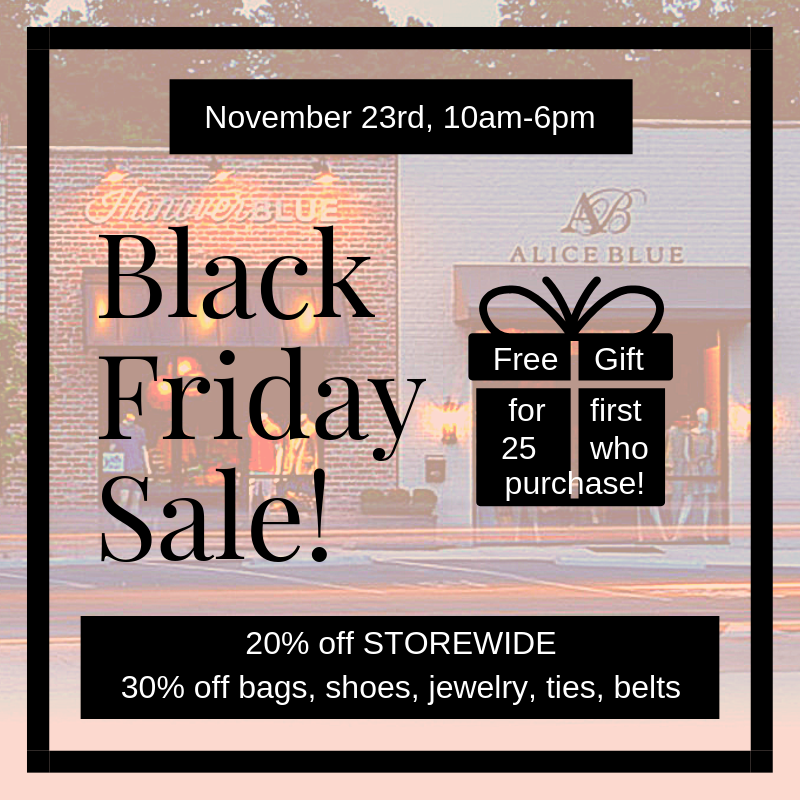 Black Friday Sale Alice Blue Boutique